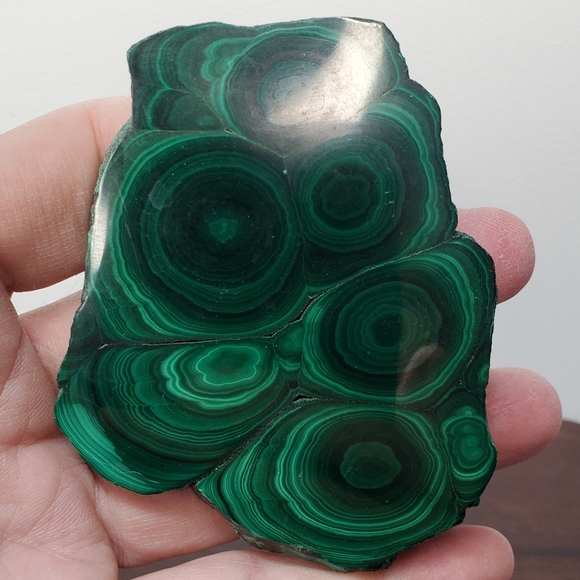 Malachite Crystal Slab 0.42 Pounds - Picture 10 of 12